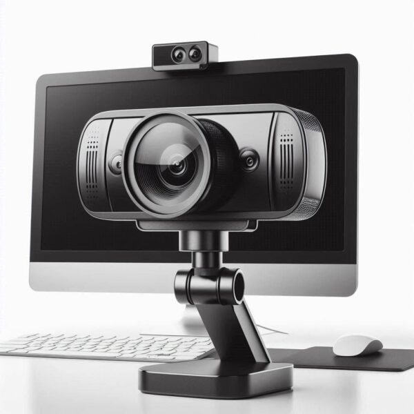 كاميرا ويب بدقة Full HD مع غطاء خصوصية